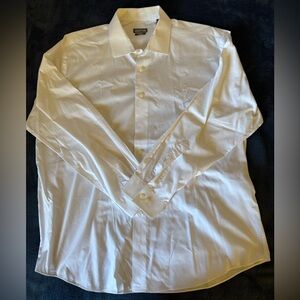 Kenneth Cole Men's White Dress Shirt